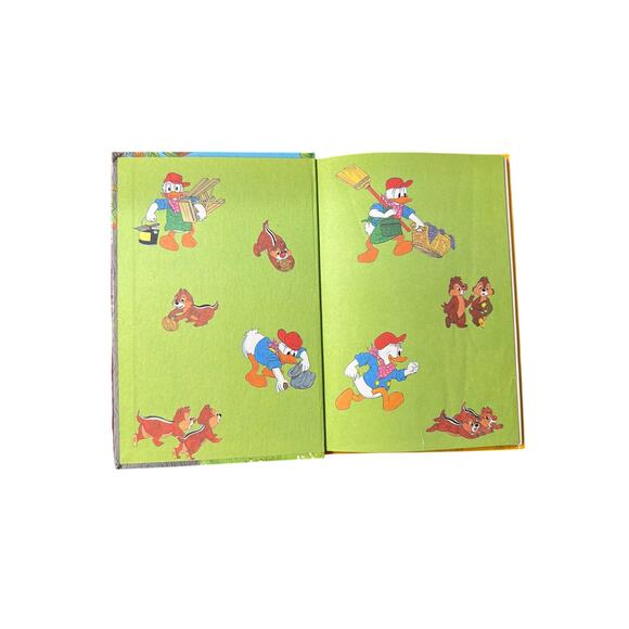 Walt Disney's Donald Duck Buys a House World of Reading Hardcover Book Vintage - Picture 4 of 9
